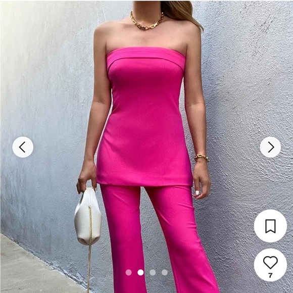 NWT Runway the label Pink Matching Set - Size M - Picture 1 of 3